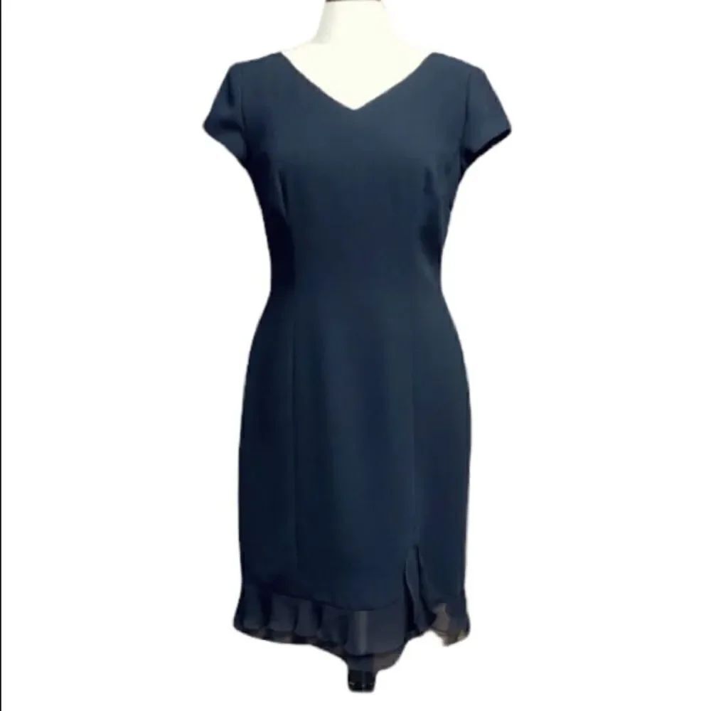 Maggy London Short Sleeve Black Dress Size 10